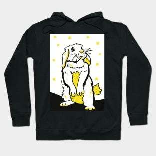 Rabbit high contrast for babies Hoodie